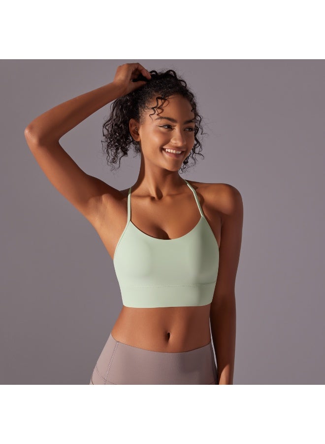 Seamless Yoga Bra Y-back Crop Tops Running Gym Sport Underwear Push Up Yoga Vest Shockproof Fitness Workout Bra - Image 3