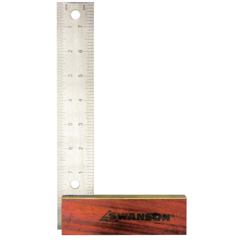 Swanson Tool Co. , Inc Swanson Tool TS152 8-Inch Try Square with Hardwood Handle - Image 1