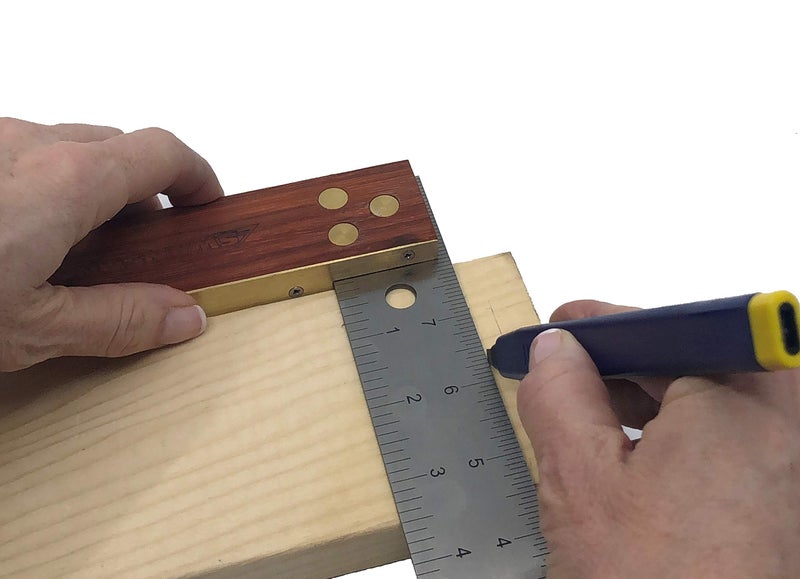 Swanson Tool Co. , Inc Swanson Tool TS152 8-Inch Try Square with Hardwood Handle - Image 2