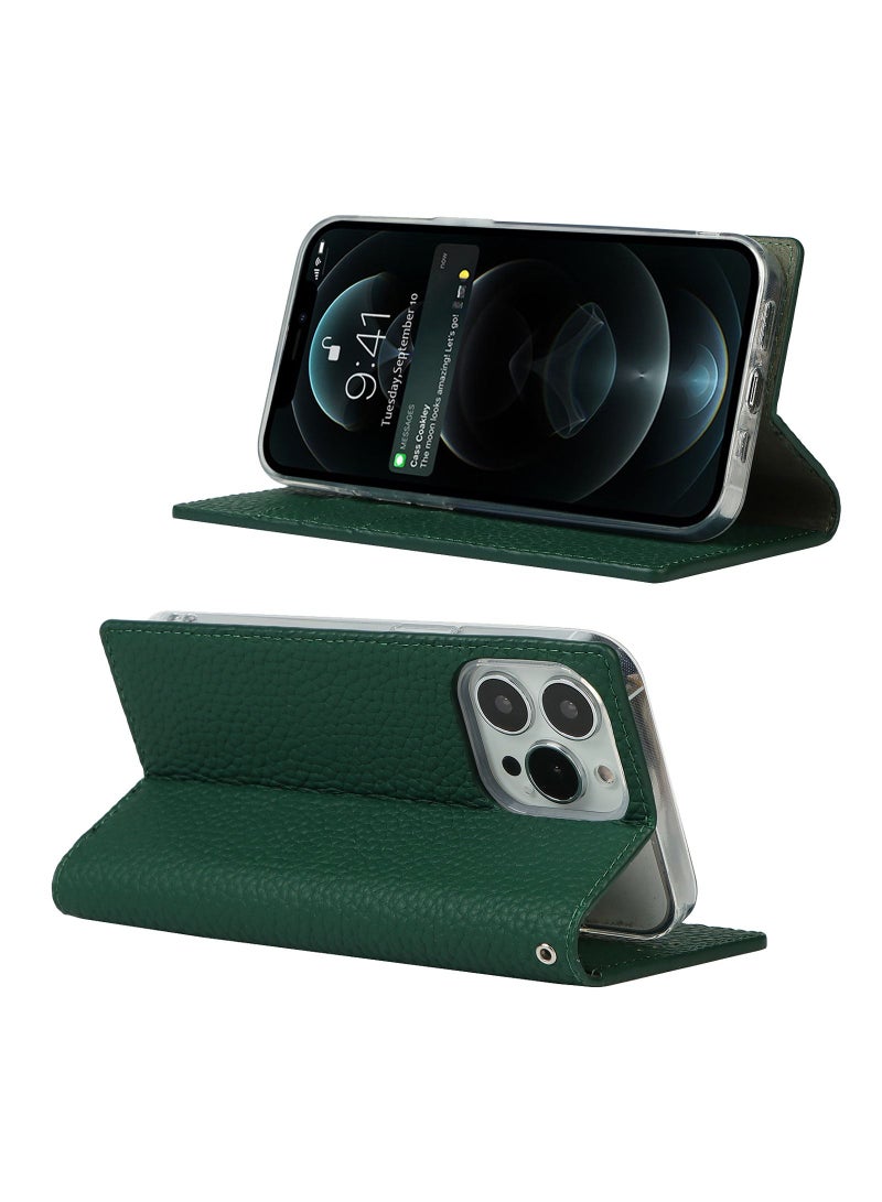 Suteni Flip Cover Card Slots Leather Phone Case for iPhone - Image 2