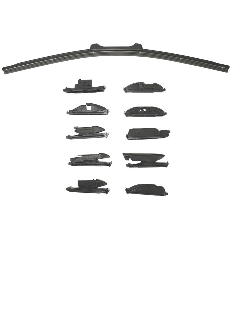 Generic Premium Car Wiper Blades - All-Weather Performance, Quiet Operation (26'')  - Image 3