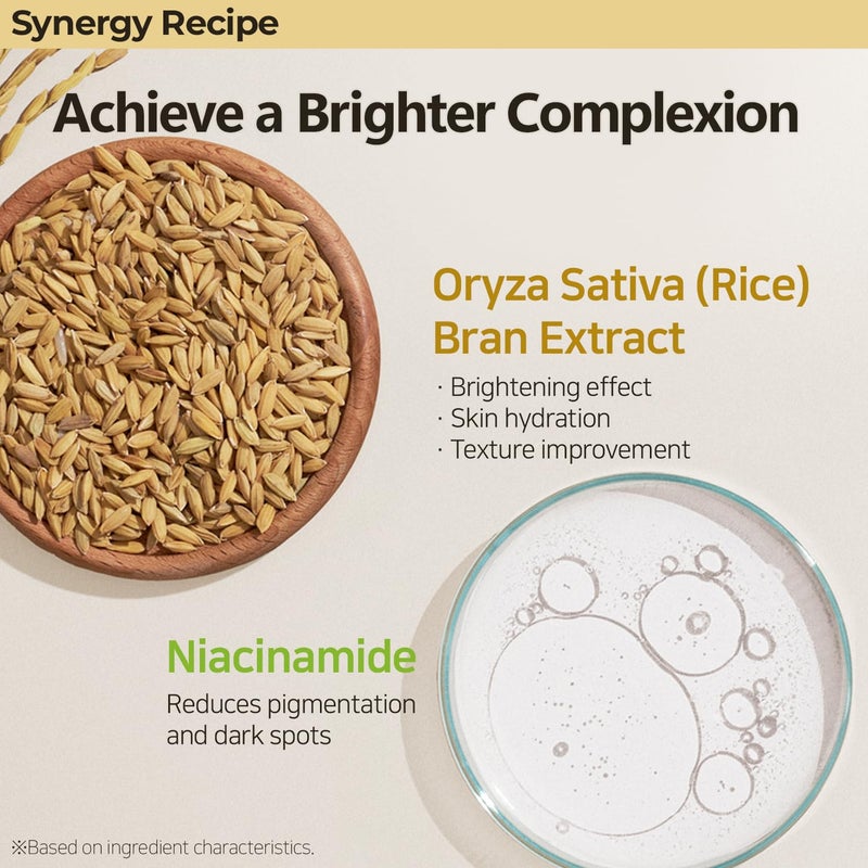 Fabyou Rice Mask Cleanser 6.76 fl oz - Glow-Boosting & Hydrating Face Wash with Jeju Rice & Natto Gum, Gentle Exfoliating Daily Foam Cleanser, Deep Pore Cleansing, Non-Irritating- Korean Skin Care - Image 4