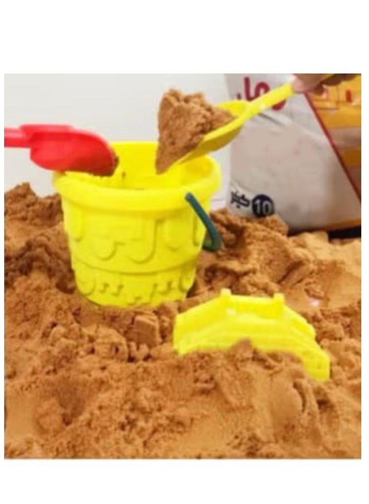Natural Play Sand for Kids – 10KG Clean and Soft Sand for Castle Building, Sensory Activities, and Indoor/Outdoor Fun  - Image 1