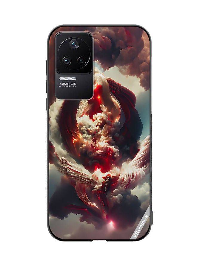 VR CREATIVE Protective Case Cover For Xiaomi Redmi K50 Pro A New Angel Reborn Foundation Design Multicolour - Image 1