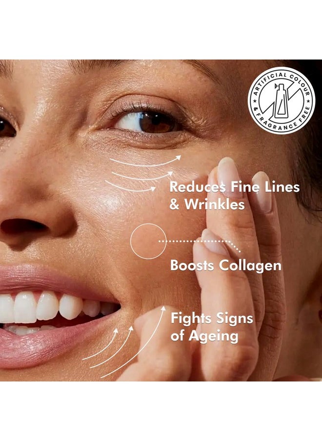 MCaffeine - Anti Ageing Night Cream With Black Tea Complex™ For Fine Lines & Wrinkles Fights Signs Of Aging & Boosts Collagen By 80% Vegan Collagen Peptide Infused Night Cream For Women & Men 50Ml - Image 1