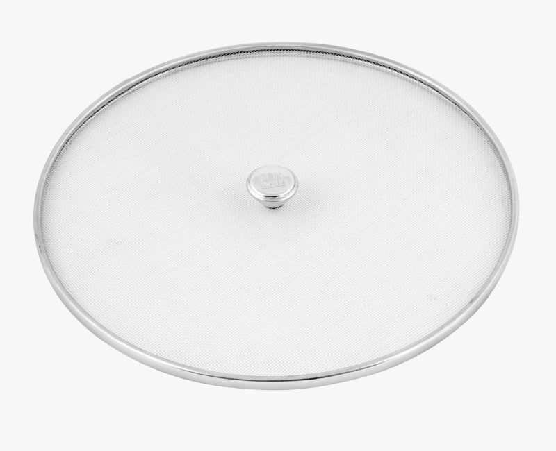 Tool Point Stainless Steel Vessel Net Cover/Lid/Strainer/Splash & Splatter Guard, 10 Inch Lid - Image 1