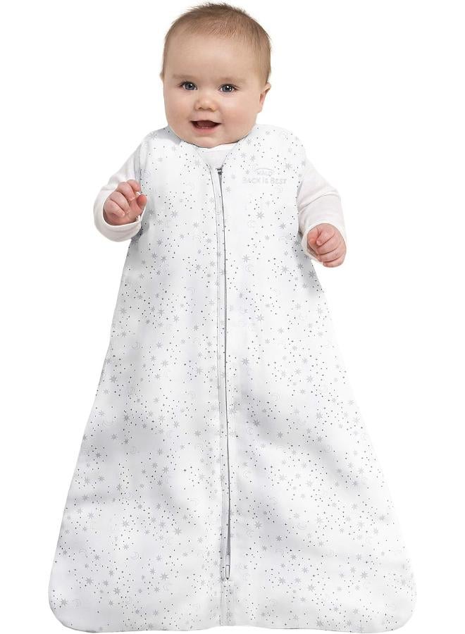 Halo Sleep Sleepsack Sleeping Bag, 0.5 Tog 100% Cotton Midnight Moons Sleeping Bag, Newborn Baby Sleeping Bag, Unisex For Boys And Girls, 6 - 18 Months - Image 3