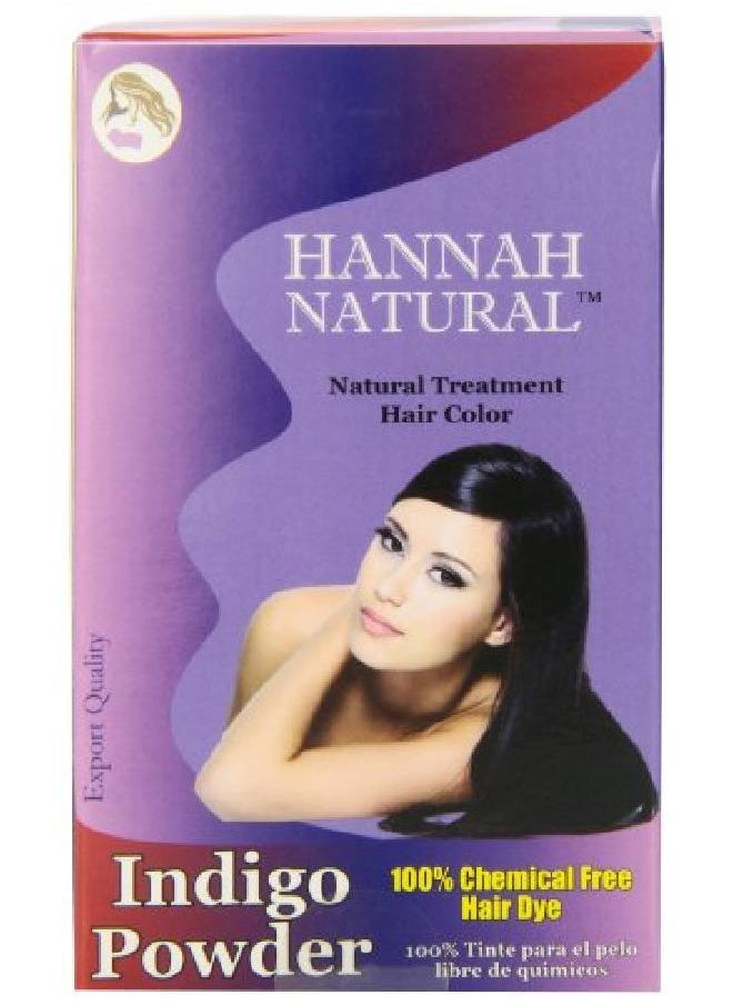 Hannah Natural 100% Pure Indigo Powder For Hair Dye 100 Gram  - Image 2