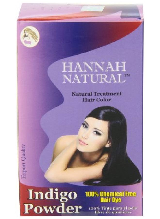 Hannah Natural 100% Pure Indigo Powder For Hair Dye 100 Gram  - Image 4