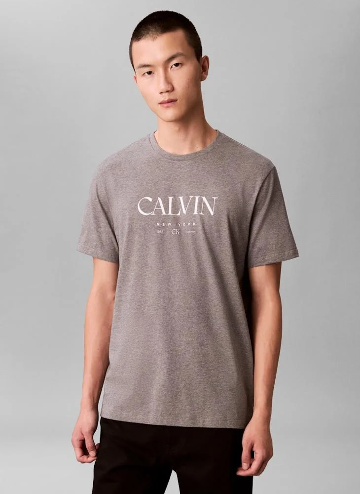 Calvin Klein Graphic Crew Neck T-Shirt
