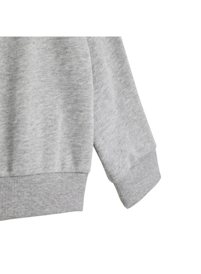 adidas بدلة رياضية للأطفال رمادية - Image 4