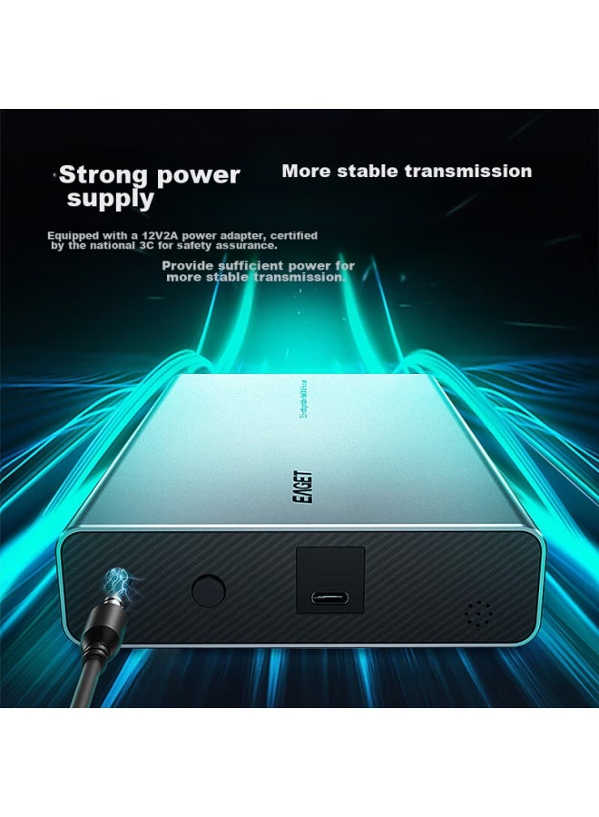 EAGET Yijie Type-c3.1 External Hard Drive Enclosure, 2.5/3.5 Inch, For Laptops And Desktops, Sata Ssd And Hdd, External Case - Image 3