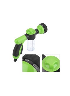 Garden Hose Nozzle, High Pressure Spray Car Washer Foam Water Gun Cleaning Tool Washer 6m Heavy Duty 8 Adjustable Watering Patterns(Green) - pzsku/Z3865AEB0B581F18A1105Z/45/_/1733078245/5b706d29-428a-4a77-8296-ce904ae22f66