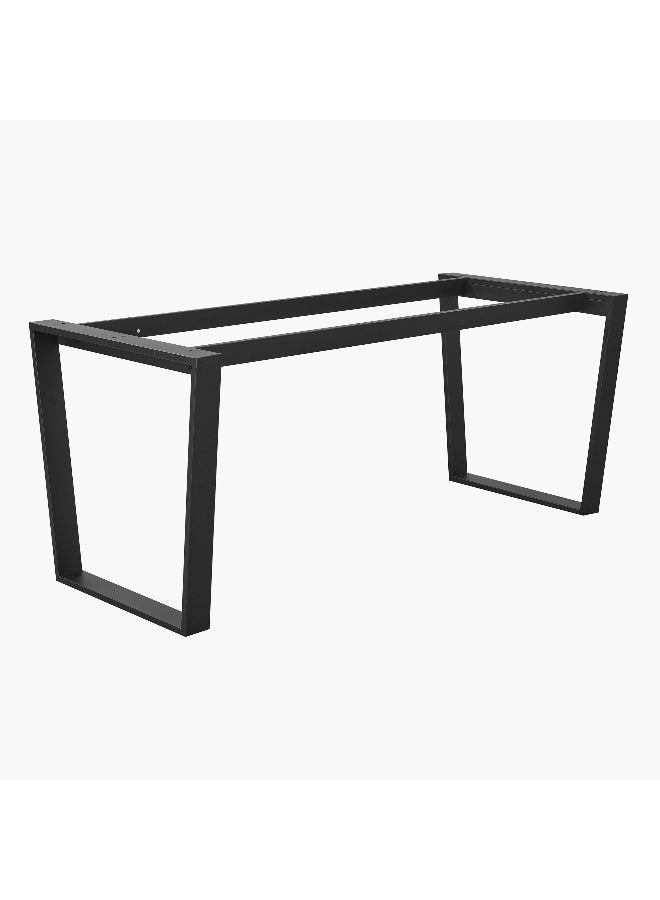 Home Box Iris U Shaped Dining Table Leg - Black - Image 4