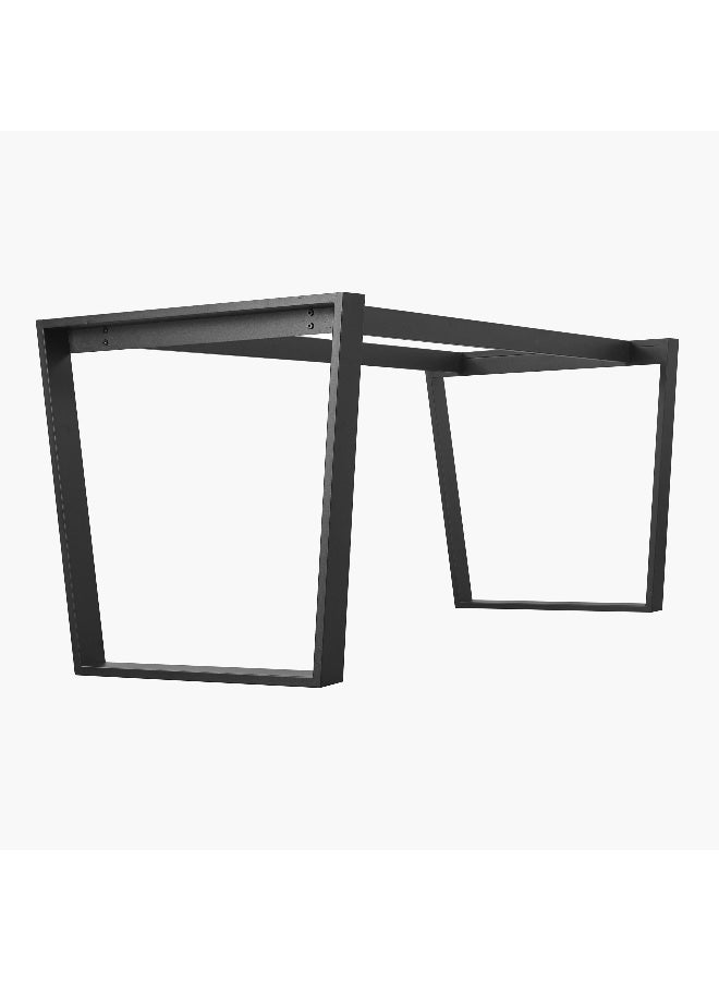 Home Box Iris U Shaped Dining Table Leg - Black - Image 5