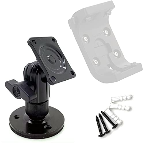 ChargerCity ELD Industrial Metal Constructed Flange Drill Mount for all AMPS hole pattern for SiriusXＭ ICOM IC 207 703 706 2730 2800 7000 HAM CB radio & Garmn ZUMO XT Rugged GPS w/vibrations reduce shock pad - Image 1