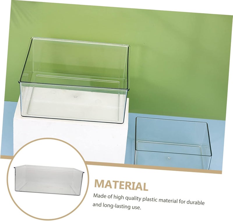 Transparent Hamster Bath Container Multi-Functional Pet Feeder Bathing Space for Animals Practical Design for Hamsters Gerbils Mice Stylish Compact Pet Supplies - Image 5