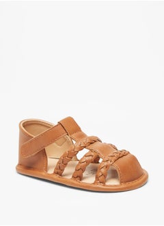 Barefeet Strappy Booties with Hook and Loop Closure Ramadan Collection  - Image 1