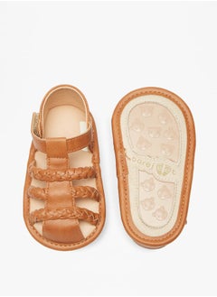 Barefeet Strappy Booties with Hook and Loop Closure Ramadan Collection  - Image 4