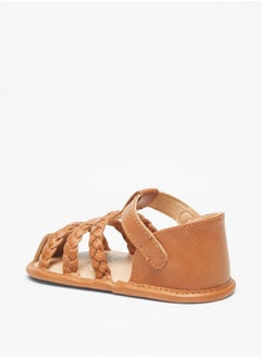 Barefeet Strappy Booties with Hook and Loop Closure Ramadan Collection  - Image 2