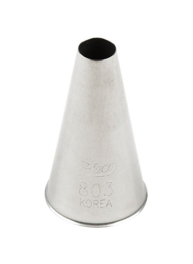 Ateco 803 فوهة معجنات عادية بقطر فتح 0.31 من الفولاذ المقاوم للصدأ - Image 1