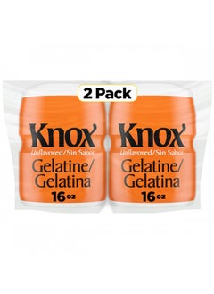KNOX Unflavored Gelatin, 16 oz. (Pack of 2)