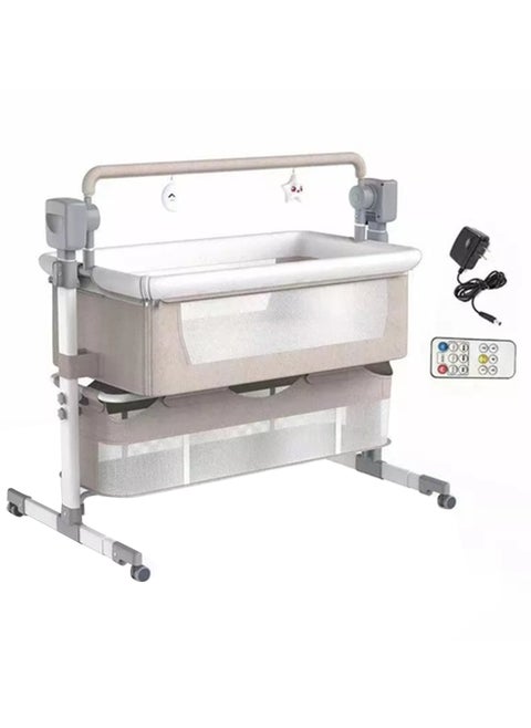 Automatic Swing Cot & Bedside Crib With Bluetooth