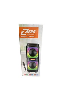 Zero Speaker ZR-640S 1.0 with Microphone and Battery - Black Color  - Image 4