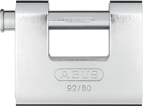 ABUS 92/80 KD All Weather Solid Brass with Steel Jacket Monoblock Keyed Different Padlock - Image 5
