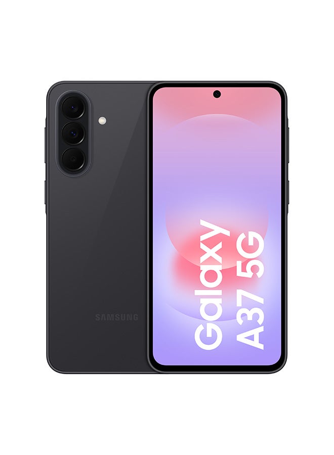 Galaxy A37 Dual SIM Awesome Charcoal 8GB RAM 128GB 5G - Middle East Version