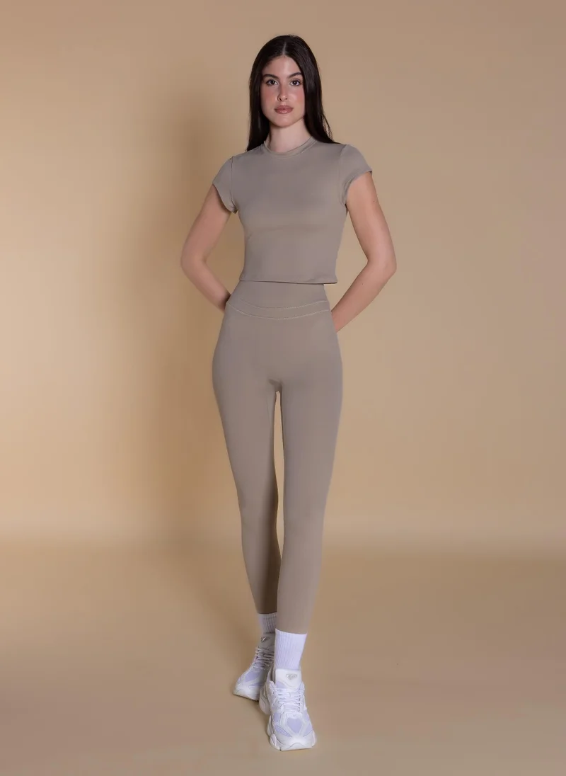 SHAPES SOFT TOUCH DETAILED LEGGINGS