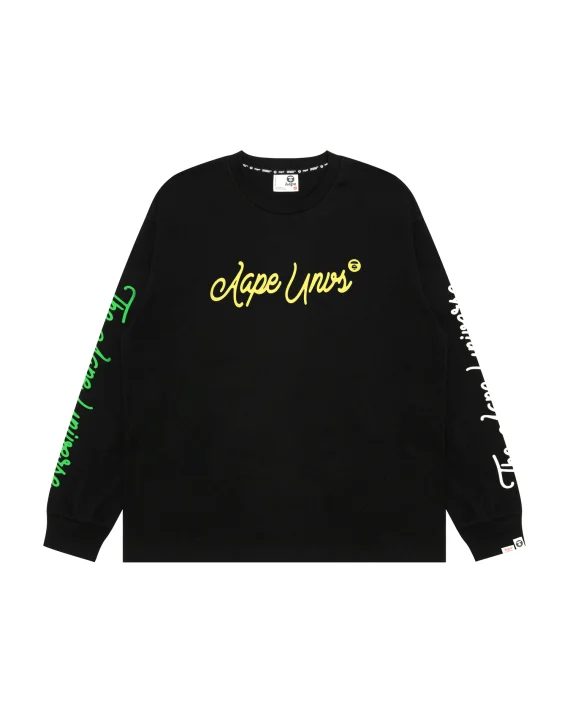 AAPE AAPEUNVS graphic long sleeve tee