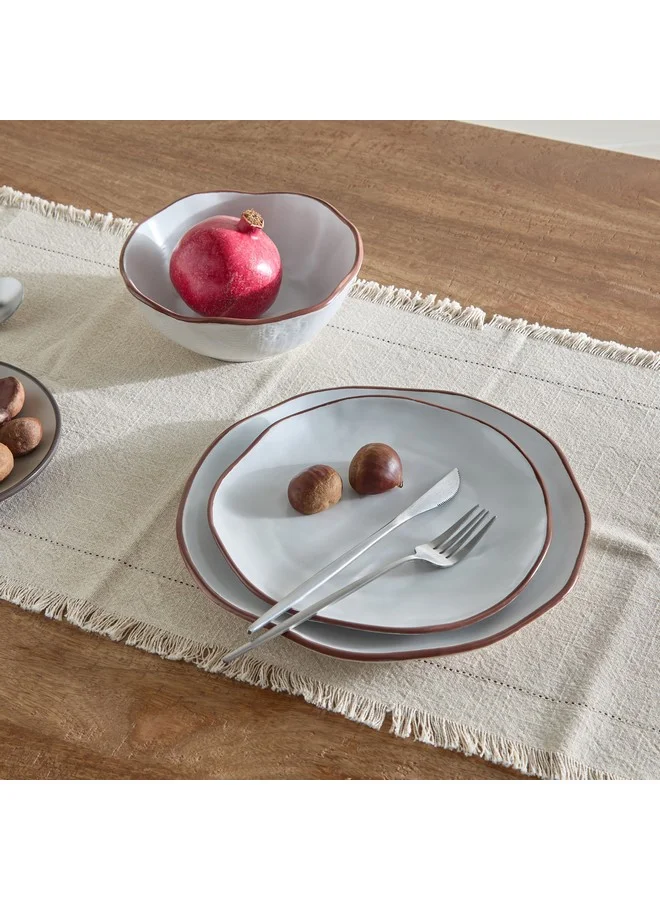 Home Box Siam Hachi Dinner Plate 28 x 3.5 x 28 cm
