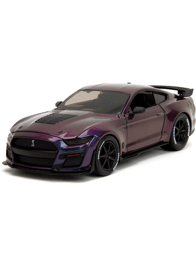 JADA Pink Slips 2020 Ford Mustang Shelby Gt-500 Die-Cast Car (1:24, Purple) - Image 2
