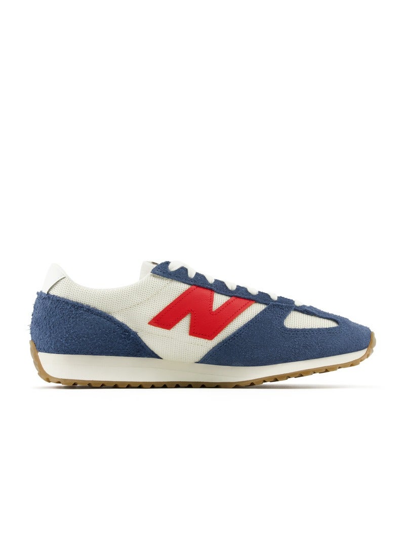 New Balance 471 Casual Athlesiure Colorblock Sneakers Blue/White/Red For Women/Men/Students - Image 5