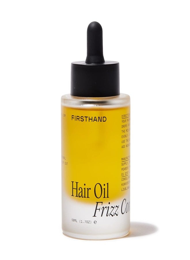Firsthand Supply Hair Oil for Frizzy Hair - Lightweight Moisturizing Hair Oil - Natural Oils with Plant-Based Keratin - Non-Toxic Ingredients for Shine & Scalp Hydration - 1.7oz Travel Size - Image 1