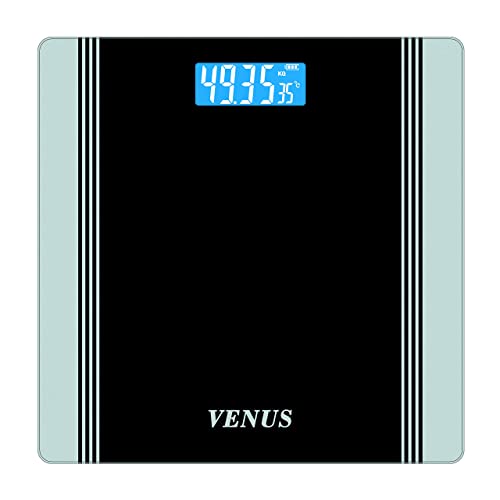 Venus (Made in India) Electronic Digital Personal Bathroom Weight Machine for Body Weight upto 180 kg Weighing Scale with 24 Months Warranty - Image 1