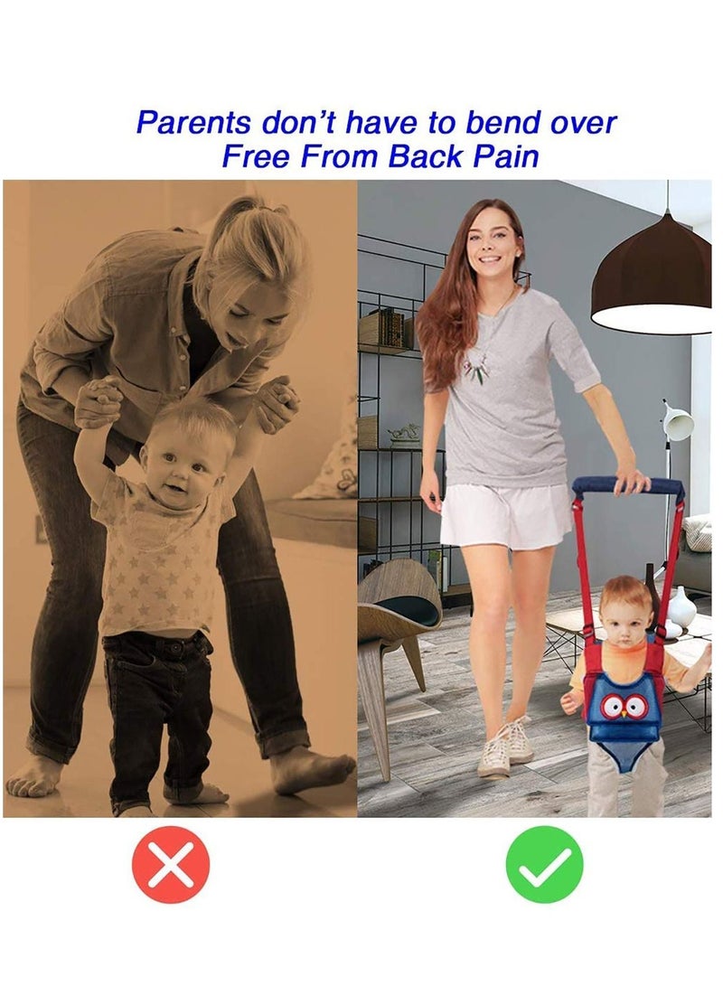 Baby Walking Harness Adjustable Handheld Assistant Safe Stand and Walk Learning Helper Multi Function Detachable Breathable Walker for 8-24 Month - Image 5