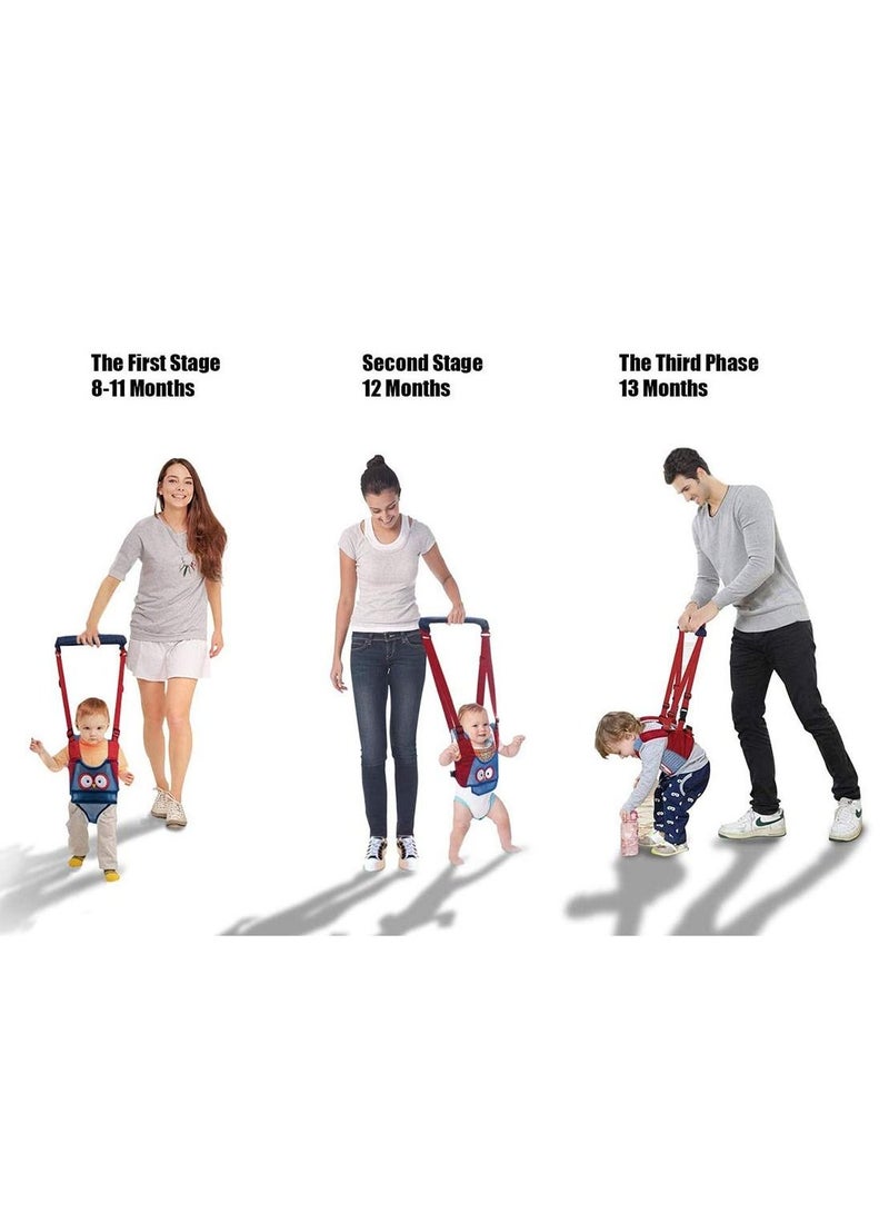 Baby Walking Harness Adjustable Handheld Assistant Safe Stand and Walk Learning Helper Multi Function Detachable Breathable Walker for 8-24 Month - Image 4