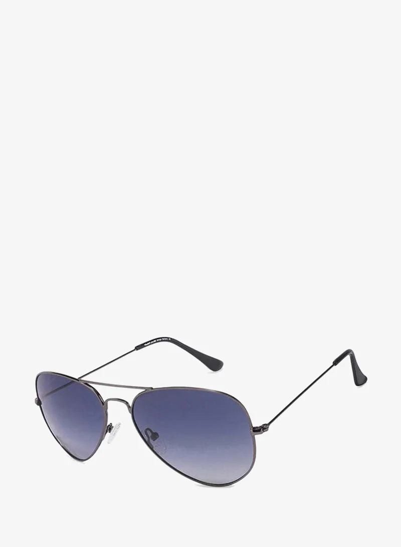 Vincent Chase Vincent Chase By Lenskart | Full Rim Aviator Frame Polarized | UV Protected Sunglasses | Men & Women | Medium | Grey | VC 5158/P