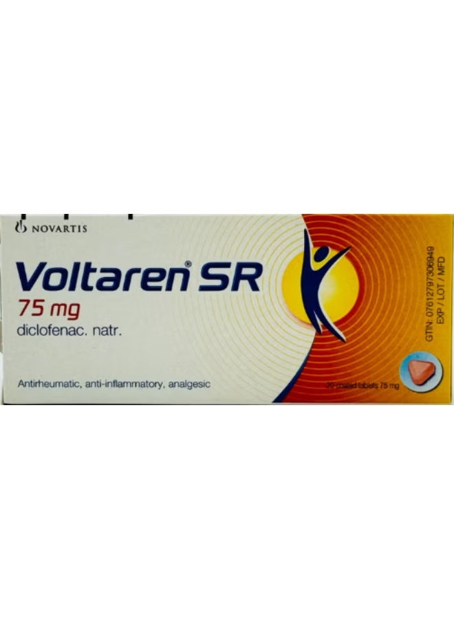 فولتارين تاب SR 75 ملغ 20 حبة (T)