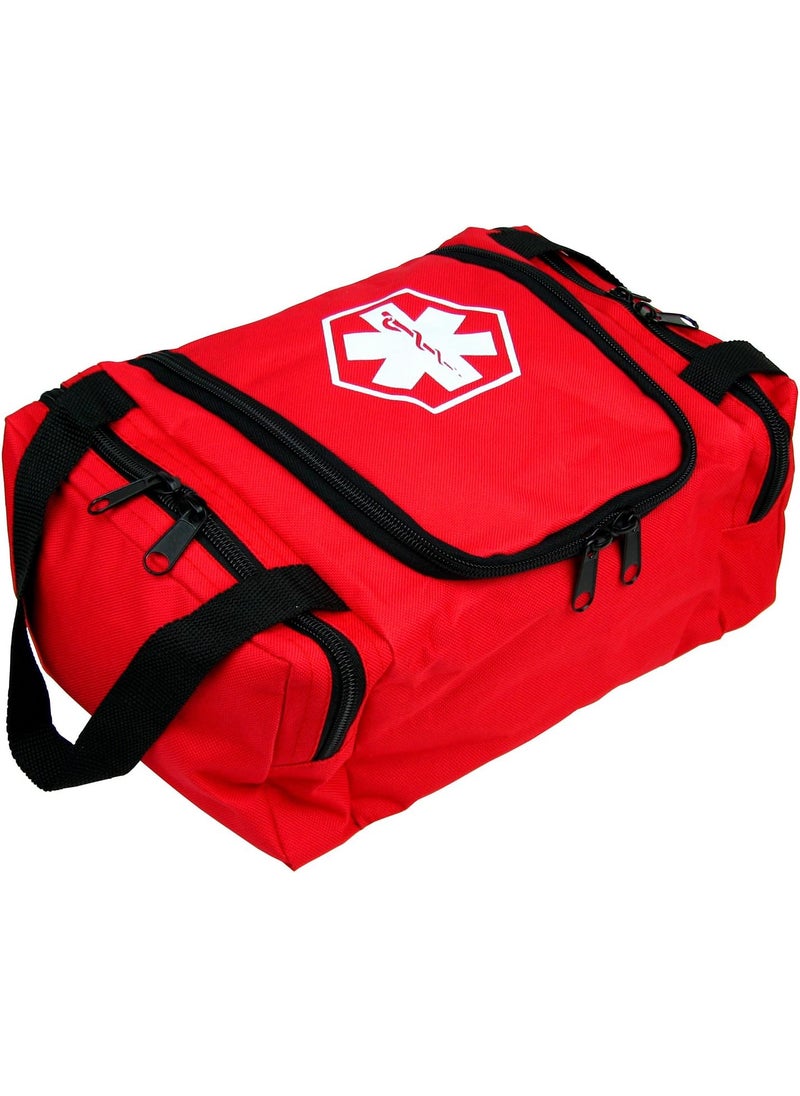 Dixie Ems Dixie EMS Dixigear Empty First Responder II Bag 10.5" x 5" x 8" - Red 