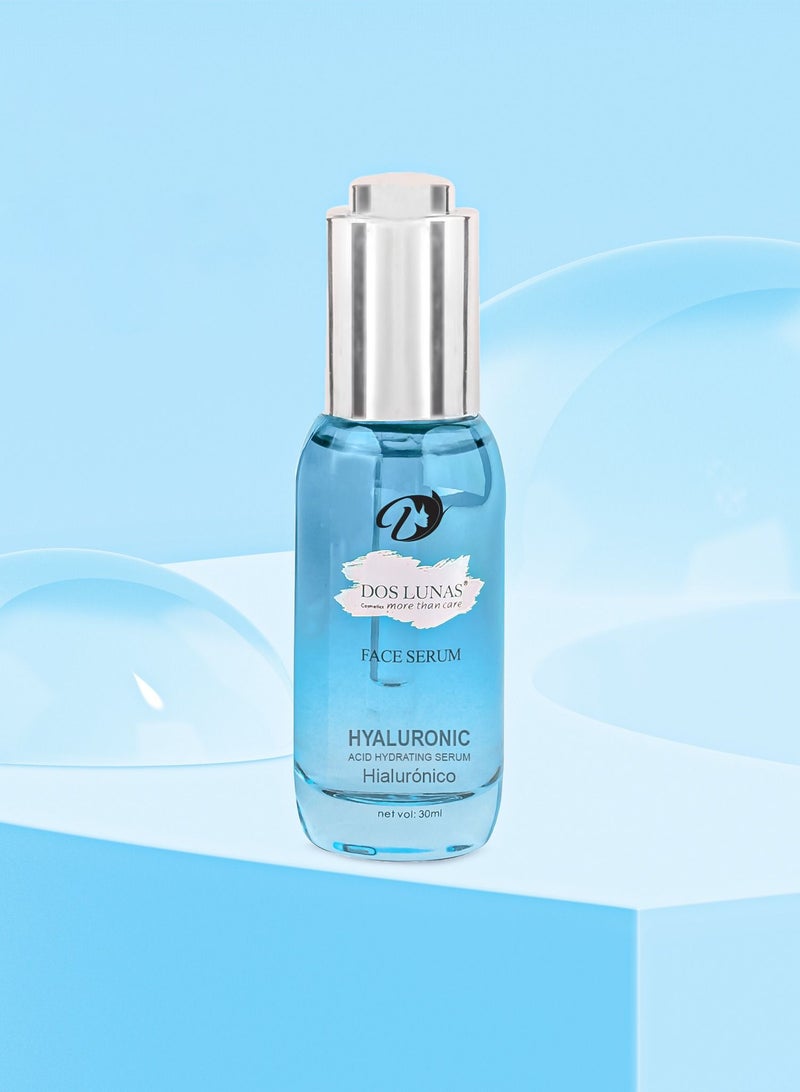 Dos Lunas Hyaluronic Acid Anti-aging Serum, Hydrating Face Serum, All Skin Types 30 mL - Image 2