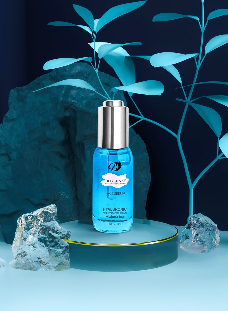 Dos Lunas Hyaluronic Acid Anti-aging Serum, Hydrating Face Serum, All Skin Types 30 mL - Image 3