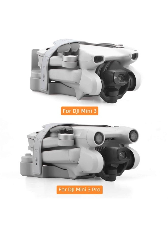 HeiyRC Mini 3 / Mini 3 Pro Propeller Holder,Prop Guard Strap Protector Stabilizer for DJI Mini 3 Series RC Drone Accessories(Grey) - Image 2