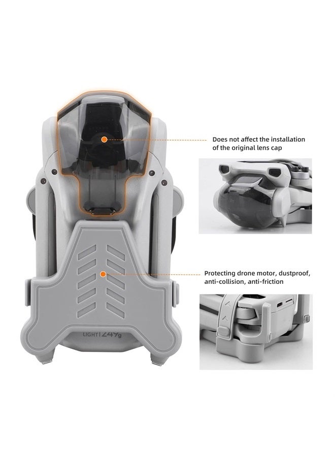 HeiyRC Mini 3 / Mini 3 Pro Propeller Holder,Prop Guard Strap Protector Stabilizer for DJI Mini 3 Series RC Drone Accessories(Grey) - Image 4