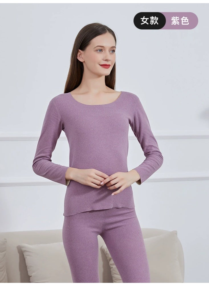 general Thermal underwear - Winter constant-temperature heating thickened silk and wool base set - Image 1