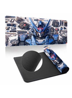 Gundam Mouse Pad Oversized Machine Warfare Boys Science And Technology Sense Computer Keyboard Pad Learning Games Dormitory Non-Slip Table Pad-Color:600*1200*3mm-Pattern:Up To ① Paragraph 11