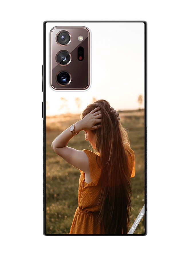 VR CREATIVE Protective Case Cover For Samsung Galaxy Note20 Ultra 5G Sunset Girl Design Multicolour - Image 1