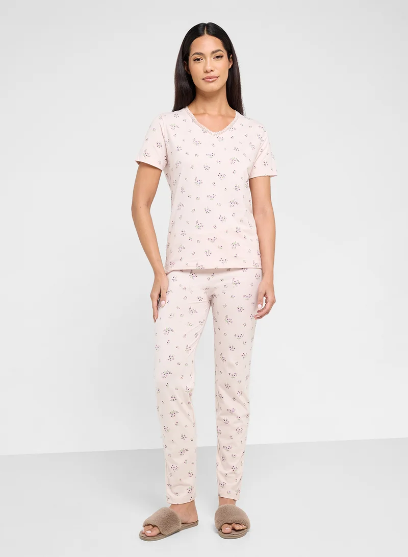 Ripples Ladies Nightwear 2pcs Sets